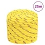 Cuerda de barco polipropileno amarillo 18 mm 25 m de , Sogas y cuerdas metálicas - Ref: Foro24-152629, Precio: 32,22 €, Descu...
