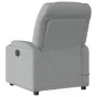 Sillón reclinable de masaje de tela gris claro de , Sillones - Ref: Foro24-372453, Precio: 213,84 €, Descuento: %
