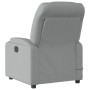 Sillón reclinable de masaje de tela gris claro de , Sillones - Ref: Foro24-372453, Precio: 217,10 €, Descuento: %