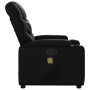 Sillón de masaje reclinable cuero sintético negro de , Sillones - Ref: Foro24-372472, Precio: 246,36 €, Descuento: %