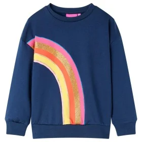 Sudadera infantil azul marino 128 de , Camisetas para niños - Ref: Foro24-14307, Precio: 11,97 €, Descuento: %