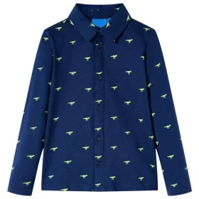 Camisa infantil azul marino 116 de , Camisetas para niños - Ref: Foro24-13271, Precio: 9,86 €, Descuento: %