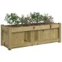 Jardinera de madera de pino impregnada 90x31x31 cm de , Maceteros y jardineras - Ref: Foro24-837457, Precio: 60,40 €, Descuen...