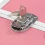 Maletín de maquillaje aluminio rosa 37x24x35 cm de , Neceseres - Ref: Foro24-91834, Precio: 55,93 €, Descuento: %