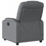 Sillón de masaje reclinable cuero sintético gris de , Sillones - Ref: Foro24-372399, Precio: 241,18 €, Descuento: %