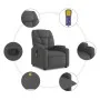 Liegender Massagesessel aus dunkelgrauem Stoff von , Sessel - Ref: Foro24-372454, Preis: 260,53 €, Rabatt: %