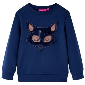 Navy blue children's sweatshirt 140 by , Kids T-shirts - Ref: Foro24-13823, Price: 14,54 €, Discount: %
