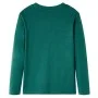 Camiseta infantil de manga larga verde 128 de , Camisetas para niños - Ref: Foro24-12647, Precio: 11,82 €, Descuento: %