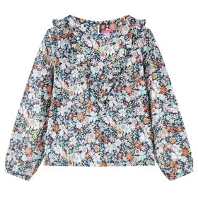 Camisa infantil de manga larga azul oscuro 104 de , Camisetas para niños - Ref: Foro24-14375, Precio: 9,17 €, Descuento: %