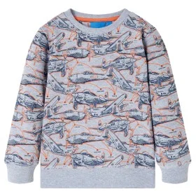 Sudadera infantil gris mélange 92 de , Camisetas para niños - Ref: Foro24-13164, Precio: 11,82 €, Descuento: %