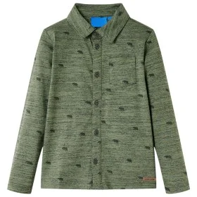 Camisa infantil caqui mezcla 116 de , Camisetas para niños - Ref: Foro24-13126, Precio: 10,96 €, Descuento: %
