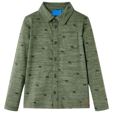 Camisa infantil caqui mezcla 116 de , Camisetas para niños - Ref: Foro24-13126, Precio: 10,96 €, Descuento: %