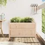 Jardinera de madera maciza de pino 90x50x50 cm de , Maceteros y jardineras - Ref: Foro24-837459, Precio: 69,91 €, Descuento: %