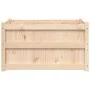 Jardinera de madera maciza de pino 90x50x50 cm de , Maceteros y jardineras - Ref: Foro24-837459, Precio: 69,91 €, Descuento: %