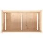 Jardinera de madera maciza de pino 90x50x50 cm de , Maceteros y jardineras - Ref: Foro24-837459, Precio: 69,91 €, Descuento: %