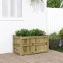 Jardinera de madera de pino impregnada 90x50x50 cm de , Maceteros y jardineras - Ref: Foro24-837467, Precio: 83,53 €, Descuen...