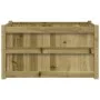 Jardinera de madera de pino impregnada 90x50x50 cm de , Maceteros y jardineras - Ref: Foro24-837467, Precio: 83,53 €, Descuen...