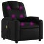 Schwarzer Massage-Liegestuhl aus Kunstleder von , Sessel - Ref: Foro24-372396, Preis: 218,34 €, Rabatt: %