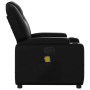 Sillón de masaje reclinable cuero sintético negro de , Sillones - Ref: Foro24-372396, Precio: 203,17 €, Descuento: %