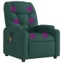 Sillón de masaje reclinable de tela verde oscuro de , Sillones - Ref: Foro24-372459, Precio: 213,43 €, Descuento: %