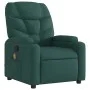 Sillón de masaje reclinable de tela verde oscuro de , Sillones - Ref: Foro24-372459, Precio: 213,43 €, Descuento: %