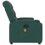 Sillón de masaje reclinable de tela verde oscuro de , Sillones - Ref: Foro24-372459, Precio: 213,43 €, Descuento: %