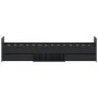 Estructura de cama con cabecero piecero negro 90x190 cm de , Camas y somieres - Ref: Foro24-3203811, Precio: 200,26 €, Descue...