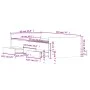 Estructura de cama con cabecero piecero negro 90x190 cm de , Camas y somieres - Ref: Foro24-3203811, Precio: 200,26 €, Descue...