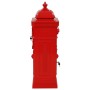 Buzón de columna de aluminio estilo vintage inoxidable rojo de vidaXL, Buzones de correo - Ref: Foro24-43891, Precio: 403,23 ...