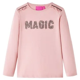 Camiseta infantil de manga larga rosa claro 92 de , Camisetas para niños - Ref: Foro24-14269, Precio: 8,77 €, Descuento: %