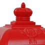 Buzón de columna de aluminio estilo vintage inoxidable rojo de vidaXL, Buzones de correo - Ref: Foro24-43891, Precio: 403,23 ...