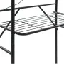 Estante para inodoro negro 60x33x174 cm de vidaXL, Toalleros - Ref: Foro24-246722, Precio: 40,91 €, Descuento: %