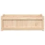 Jardinera de madera maciza de pino 90x31x31 cm de , Maceteros y jardineras - Ref: Foro24-837449, Precio: 44,83 €, Descuento: %