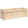 Jardinera de madera maciza de pino 90x31x31 cm de , Maceteros y jardineras - Ref: Foro24-837449, Precio: 44,83 €, Descuento: %