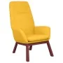 Sillón de relax de tela amarillo mostaza de , Sillones - Ref: Foro24-341390, Precio: 117,89 €, Descuento: %