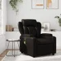 Sillón de masaje reclinable cuero sintético negro de , Sillones - Ref: Foro24-372434, Precio: 248,13 €, Descuento: %