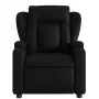 Sillón de masaje reclinable cuero sintético negro de , Sillones - Ref: Foro24-372434, Precio: 248,13 €, Descuento: %