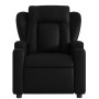 Sillón de masaje reclinable cuero sintético negro de , Sillones - Ref: Foro24-372434, Precio: 256,60 €, Descuento: %