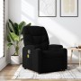 Sillón reclinable de masaje de tela negro de , Sillones - Ref: Foro24-372455, Precio: 206,43 €, Descuento: %