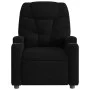 Sillón reclinable de masaje de tela negro de , Sillones - Ref: Foro24-372455, Precio: 203,30 €, Descuento: %