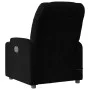 Sillón reclinable de masaje de tela negro de , Sillones - Ref: Foro24-372455, Precio: 203,30 €, Descuento: %