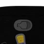 Black fabric massage recliner by , Armchairs - Ref: Foro24-372455, Price: 203,30 €, Discount: %