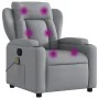 Massagesessel aus hellgrauem Stoff von , Sessel - Ref: Foro24-372415, Preis: 256,63 €, Rabatt: %