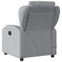 Sillón reclinable de masaje de tela gris claro de , Sillones - Ref: Foro24-372415, Precio: 264,54 €, Descuento: %