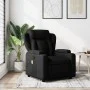 Sillón reclinable de masaje de tela negro de , Sillones - Ref: Foro24-372417, Precio: 233,09 €, Descuento: %