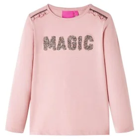 Camiseta infantil de manga larga rosa claro 116 de , Camisetas para niños - Ref: Foro24-14271, Precio: 8,77 €, Descuento: %
