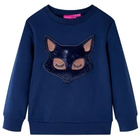 Sudadera infantil azul marino 104 de , Camisetas para niños - Ref: Foro24-13820, Precio: 12,37 €, Descuento: %