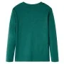 Camiseta infantil de manga larga verde 92 de , Camisetas para niños - Ref: Foro24-12644, Precio: 8,75 €, Descuento: %