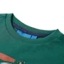Camiseta infantil de manga larga verde 92 de , Camisetas para niños - Ref: Foro24-12644, Precio: 8,75 €, Descuento: %