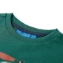 Camiseta infantil de manga larga verde 116 de , Camisetas para niños - Ref: Foro24-12646, Precio: 8,75 €, Descuento: %